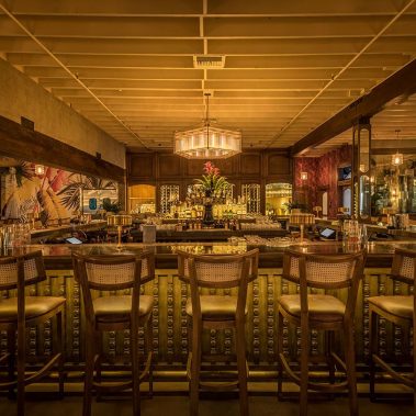 dama restaurant art deco bar