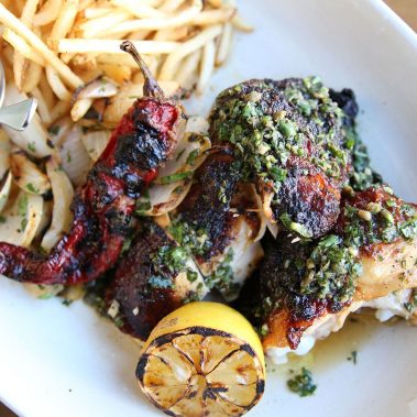 rotisserie chicken dish