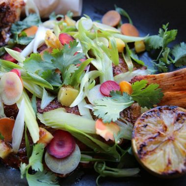 whole snapper dinner dish