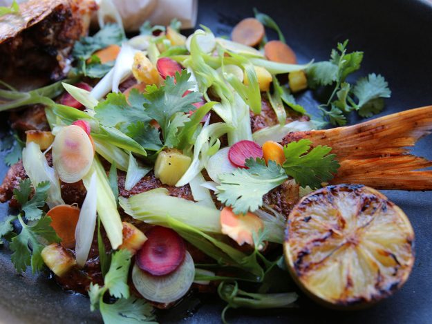 whole snapper dinner dish